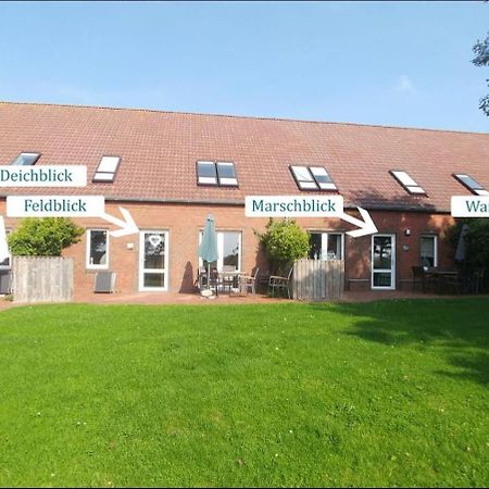 Dreschdiele - Landlust Osterwarf Norddeich Kültér fotó